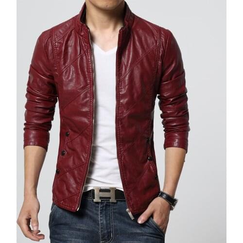 Мужские куртки из искусственной кожи TTXI China At AliExpress