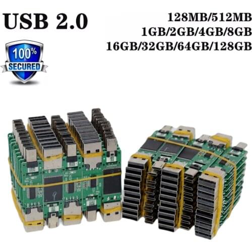 Wholesale factory pen drive 128GB flash usb memory 8GB metal pendrive 16GB 32GB usb drives 64GB cle usb chip 2.0 OTG micro gif