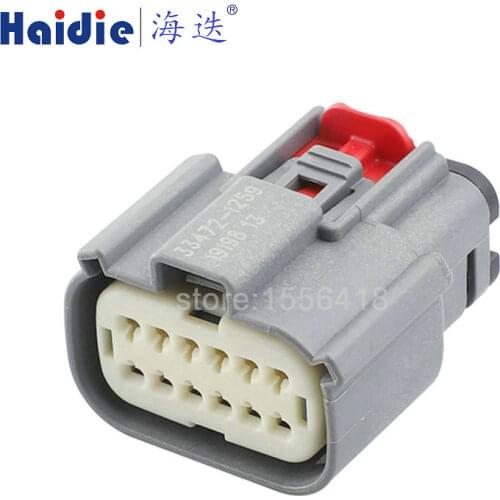 1sets 12pin Headlight plug 334721259 wiring harness cable molex connector 33472-1259
