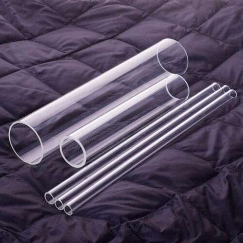 1 pcs high borosilicate glass tube,O.D. 100mm,Thk. 3mm/5mm,Length 30mm/625mm,High temperature resistant glass tube