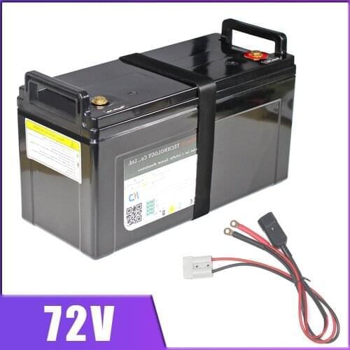72V 40AH Electric Scooter Motorcycle Ebike Battery 72V 5000W Lithium Battery IP68 Waterproof With BMS Charger