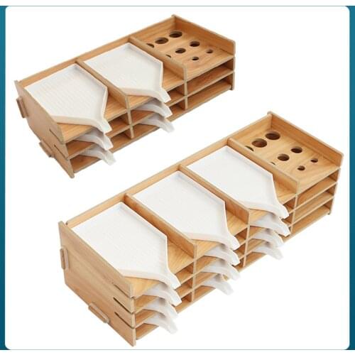 5d DIY Diamond Painting Multi-Layer Wooden Rack Tool Storage Tray Drilling Pen Organizer Diamond Embroidery Accessorie 9-16 Grid