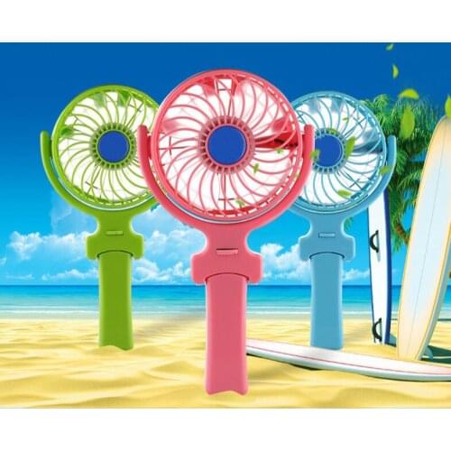 Free shipping Parts Mini Fan USB rechargeable mini office handheld small fan students portable desktop fans NEW