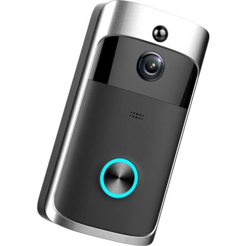 Wirelessly Smart DoorBell WiFi Visual Video Phone Door Bell 2-way Audio Video Doorbell View PIR Motion Sensor Android IOS