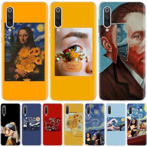 Great art aesthetic van Gogh Phone Case for Xiaomi Note 10 Mi 11 9 8 CC9 5X 6X A1 A2 A3 9T 10T Lite Pro Poco F1 X3 NFC F3 Cover