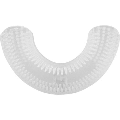 Waterproof Design U Shape Children Kids Silicone 360 Degree Sonic Automatic Electric Toothbrush Teeth Whitening Toothbrush