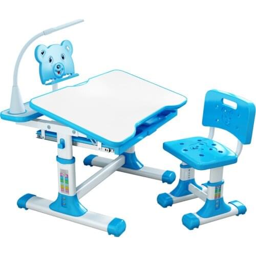 Childrens Ergonomic Study Desk Height Adjustable Kids Study Table Chair Set Girls Boys Writing Desk Chair Storage Drawer Kids