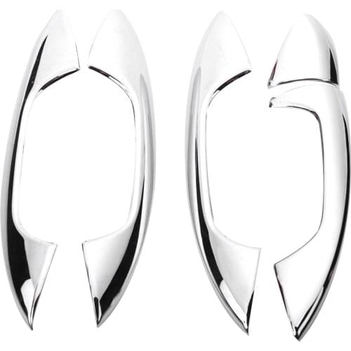 For Mercedes Benz W205 CClass C200 C180 GLC260 2015 2016 Car Accessories Door Handle Trim ABS Sticker 5pcs/set For LHD