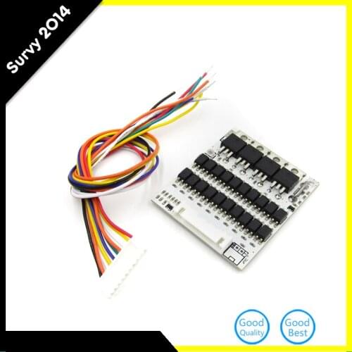 Hot Sale Battery Protection BMS PCB Board For 10 Packs 36V Li-ion Cell Max 40A W/ Balance 53 X 63MM Electronic diy electronics