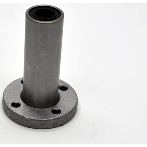 LMF13LUU circular flange long linear ball bearing match use 13mm linear guide rail rod round shaft cnc bearing