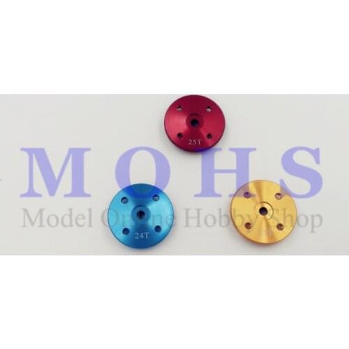 2pcs/4pcs/lot CNC metal servo arm futaba jr hitec disc arm 23T 24T 25T disc type servo arm for rc aircraft boat car helicopter