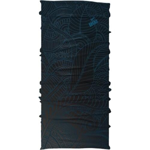 Necko Dark Blue Tribal Lines Buff Bandana Face Mask-DN442 460043098