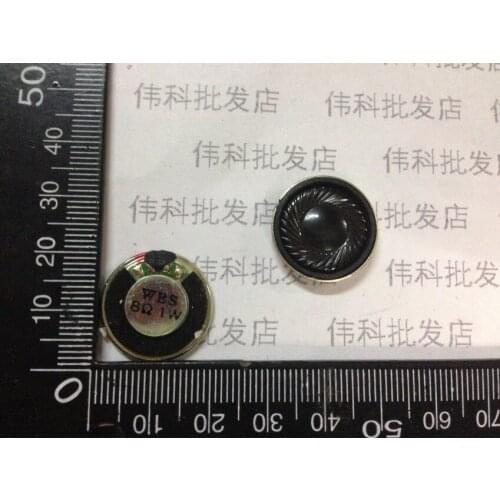 New Mobile DVD EVD sound speaker 8 ohms 1 watt 8R 1W speaker Diameter 20MM 2CM Thickness 3.65MM Loudspeaker
