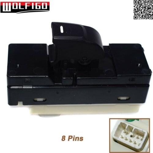 WOLFIGO New Power Window Switch Rear RH LH Left Right for Chevy Colorado GMC Canyon Hummer H3 12458179,25884813