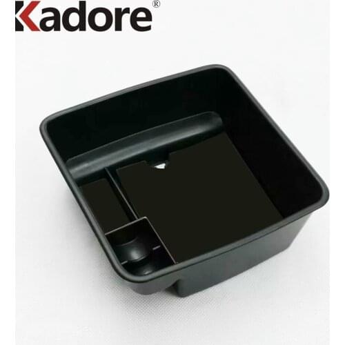 Interior Seat Armrest Storage Box For MG Zs SUV 2017 2018 ABS Cup Phone Holder Organizer Reserved Car Accessories AT Model