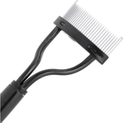 Eyelash Metal Brush Comb Beauty Makeup Lash Separator Lift Curl Grooming Tool MH88