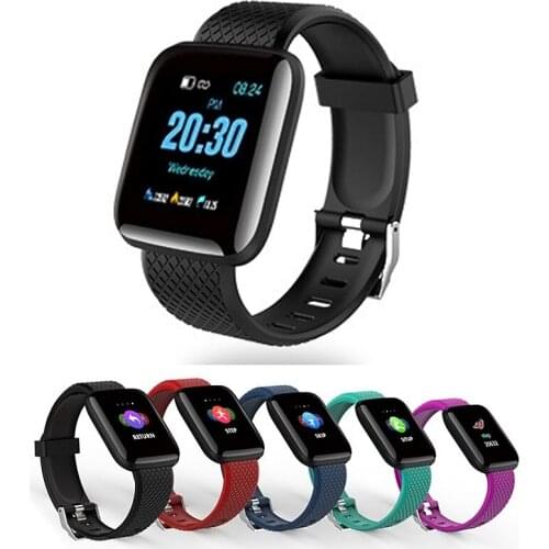 Smart watch fitness tracker mens women *heart rate* monitor IPS full touch screen sports watch running pedometer