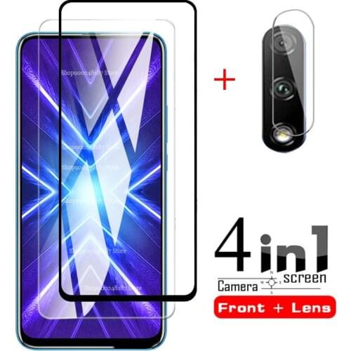 Honor 9x 4-in-1 camera lens protective glass on for huawei honor 9x screen protector honor9x honor 9x premium 9 x stk-lx1 6.59