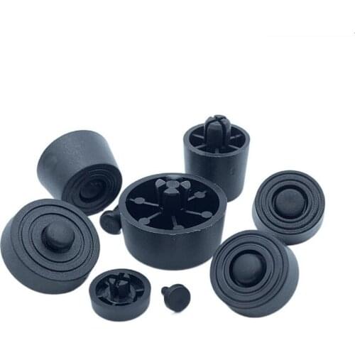 100PCS/1LOT Pin-type Rubber Mats Shock-Absorbing Latch Foot Pads Anti-Collision For Furniture Tables Chairs Instrument Chassis