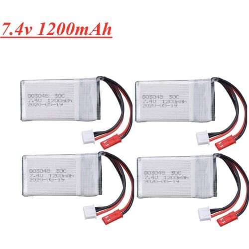 2s 7.4V 1200mah 803048 Lipo Battery For MJXRC X600 upgrade 7.4V 1000mah Lipo Battery for X600 Remote Control toys Parts