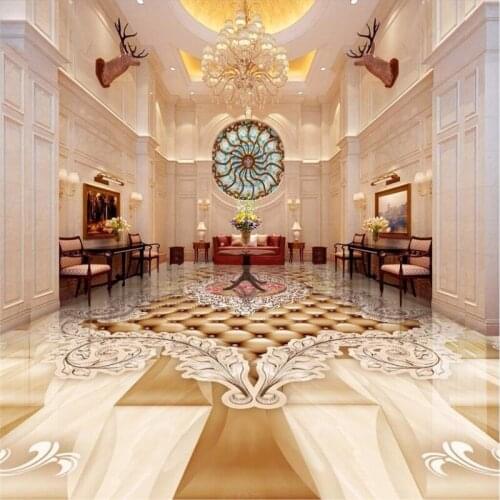 Beibehang papel de parede 3D Custom Photo wallpaper for walls 3 D Large Mural Wallpapers Premium HD Angels Rose 3D Floor Tiles