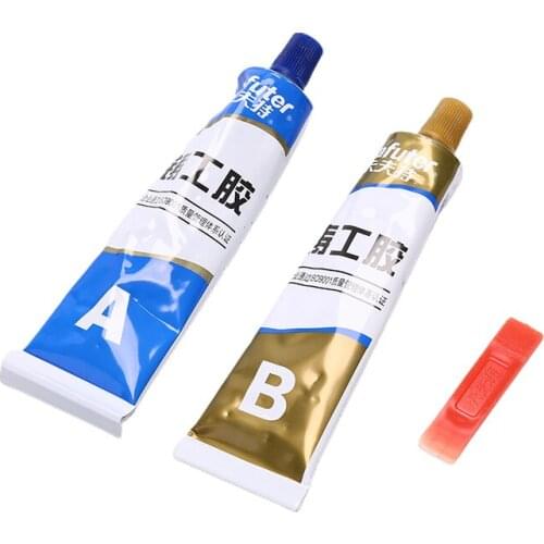 65/100g New Kafuter A+B Metal Repairing Adhesive Super Glue Iron High Quality