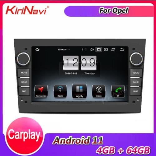 KiriNavi 7" Android 9.0 Car Radio Automotivo Car Multimedia Player For Opel Para Astra Meriva Vectra Antara Zafira Corsa 4G GPS