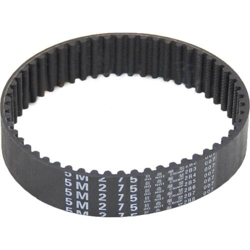 Black Rubber Closed Loop Timing Belt HTD 5M-360 To 5M-410 Synchronous Belt Width 15mm