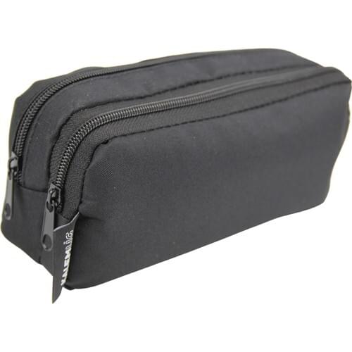 Kalemlig Double Compartment Linen Pencil Holder Black Reasonable Price HBV00000WY0NH