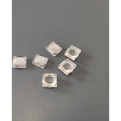 HQZL-9.8 5050 LED Lens, Size: 9.8X8.4X5.6mm, Angle: 60 deg, Suitable for: 5050 Light source, Grinding Surface, PMMA materials
