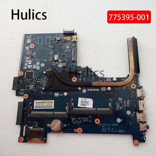 Hulics Original HP 15-R Series 15T-R000 775395-501 775395-001 775395-601 i3-4005U CPU LA-A992P Laptop Motherboard Mainboard