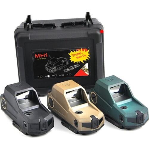 MH1 Red Dot Sight Reflex Largest View Field & QD Quick Detach and USB CHARGE for Tactical CQB Hunting Airsoft Scope HT5-0042