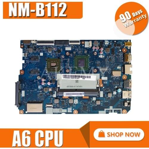 NEW 80TR For Lenovo 110-15 AST laptop motherboard CPU:A6-9200 DDR4 GPU:AMD 2GB FRU 5B20M56012 5B20M56020 P/N: CG512 NM-B112