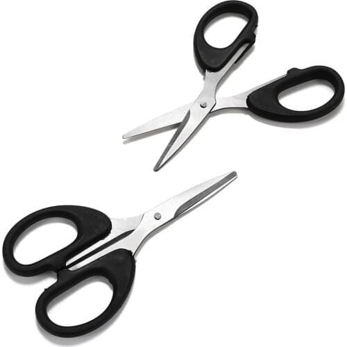 1pcs Stainless Steel Trimming Sewing Scissors Nippers Jewelry Wire Cut Scissors Embroidery Craft Scissor Tailor For Jewelry Tool