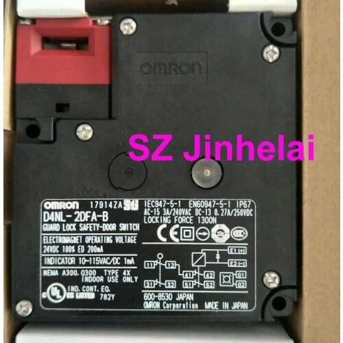 OMRON D4NL-2DFA-B Authentic original GUARD LOCK SAFETY-DOOR SWITCH