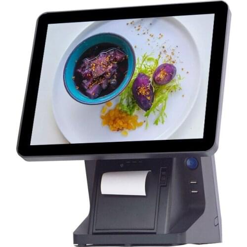 Factory sales POS system for retailers black touch screen POS machine 15 inch POS terminal