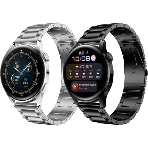 Strap For Huawei Watch 3 46mm band for Watch3 GT2 Pro GT2 46mm & Magic Watch bands Metal Stainless steel clasp Bracelet