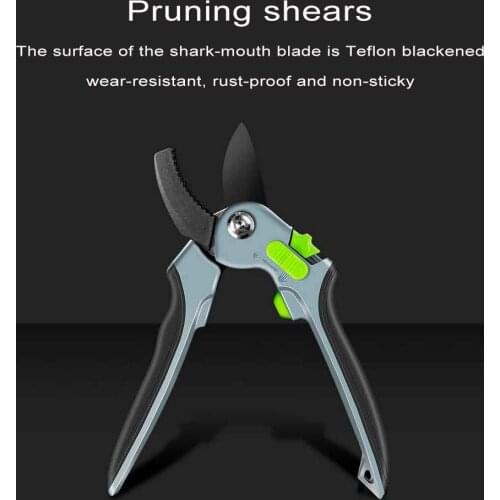 Garden Pruning Shears MultiFunction Fruit Tree Branch Flowers Grafting Shears ABS Engineering Plastic Gardening Saw Hand Tools