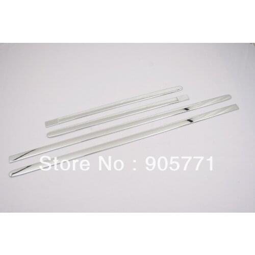 High Quality Chrome Side Door Molding Trim Set for BMW X3 F25 free shipping