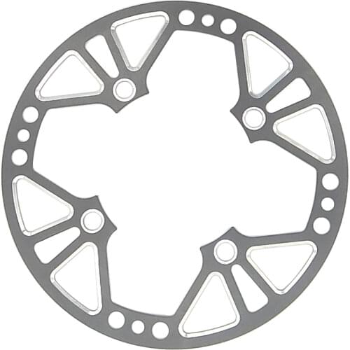 MTB Chainring Cover 104 BCD 42T 44T Aluminum Alloy Chain Wheel Guard Mountain Bikes Protect Support