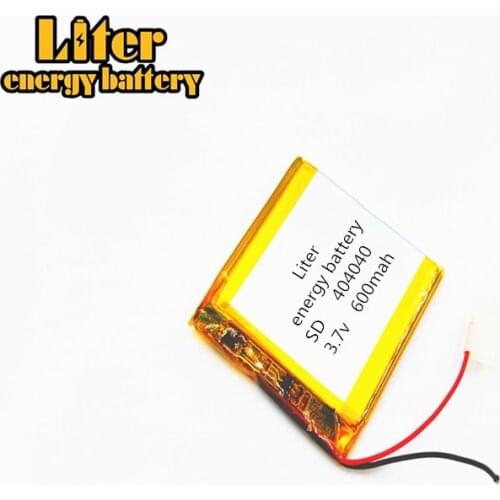 1pcs [SD] 404040 3.7V 600mAH 403840 Polymer lithium ion / Li-ion battery for TOY,POWER BANK,GPS,mp3,mp4,cell phone,speaker