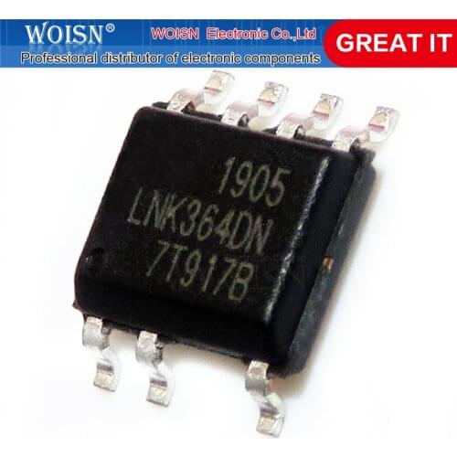 2pcs/lot LNK364 LNK364DG LNK364DN SOP HENGXING management chip new original In Stock