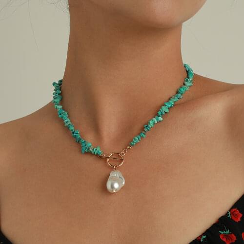 Amorcome Pearl Necklaces For Women