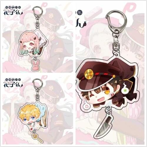 Anime Toilet-Bound Jibaku Shounen Hanako-kun Nene Yashiro Acrylic Pendant Keychain Figure Collection Model Toy Gifts Cosplay