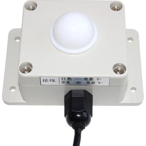 The solar irradiance sensor 4-20ma current and voltage RS485 outputs ssobo SM3568M