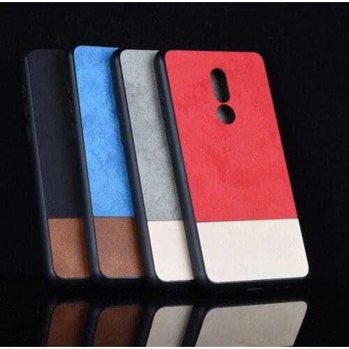 For Meizu M8 Case Cover For Meizu M8 Case Mix Colors PC+TPU Luxury Leather Back Shell Case For Meizu M8 Case