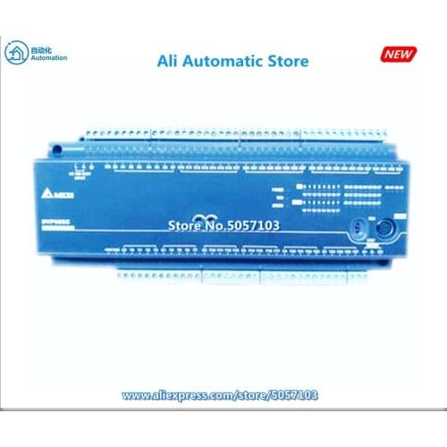 DVP60EC00R3 60 Point Host 36DI 24DO Relay 250VAC 24VDC 2A 4 Way 20K Input RS-232 RS-485 Drop Terminal New