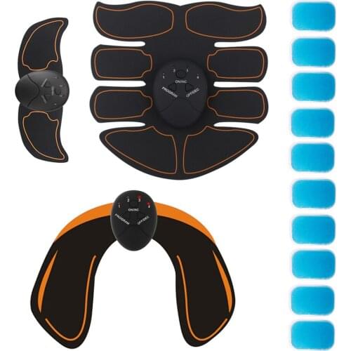 Body Muscle Electric Stimulator Hip Abdominal Arm Fitness Training Massager Body Hip Workout Machine