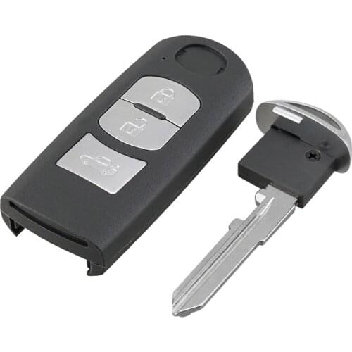 Car Smart Remote Key 3 Button 43Hz 49Chip Fit for MAZDA CX-3 Axela CX-5 SKE13E-01