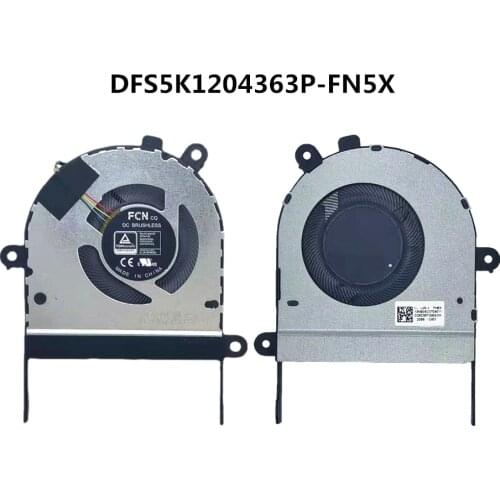 New original Laptop/Notebook CPU Cooling Fan For Asus ZenBook Flip UX564 UX564EH DFS5K1204363P-FN5X
